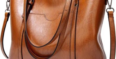 Womens Handbags Soft Leather Large Capacity Retro Vintage Top-Handle Casual Pocket Tote Shoulder Cross-Body Bags Brown Womens Handbags Soft Leather Large Capacity Retro Vintage Top-Handle Casual Pocket Tote Shoulder Cross-Body Bags Brown