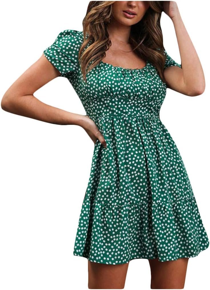 Women’s O-Neck Fashion Flower Print Casual Mini Beach Style Sexy Mini Dress Promotion Sale UK Size Shipping 7-10 Days Green Women’s O-Neck Fashion Flower Print Casual Mini Beach Style Sexy Mini Dress Promotion Sale UK Size Shipping 7-10 Days Green