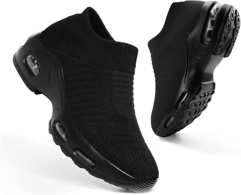 Womens Trainers Ladies Shoes Slip on Casual Air Cushion Sneakers Mesh Breathable Arch Support Walking Shoes Womens Trainers Ladies Shoes Slip on Casual Air Cushion Sneakers Mesh Breathable Arch Support Walking Shoes