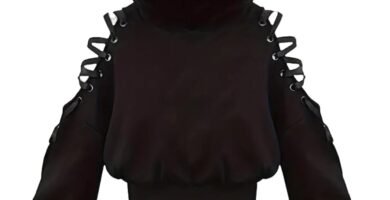 Xumplo Girls Crop Top Hoodie Teens Cat Ear Sweatshirt Tween Girl Punk Gothic Pullover Black Jumper Clothes 8-16Y Xumplo Girls Crop Top Hoodie Teens Cat Ear Sweatshirt Tween Girl Punk Gothic Pullover Black Jumper Clothes 8-16Y