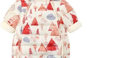 ZOIASW Infant Newborn Baby Boys Girls Cute Cartoon Animals Ear Hooded Snow Wear Jumpsuit Outwear Snowsuit Warm Romper Coat With Shoes Set Clothes Sleepers Baby Boy (White, 12-18 Months) ZOIASW Infant Newborn Baby Boys Girls Cute Cartoon Animals Ear Hooded Snow Wear Jumpsuit Outwear Snowsuit Warm Romper Coat With Shoes Set Clothes Sleepers Baby Boy (White, 12-18 Months)
