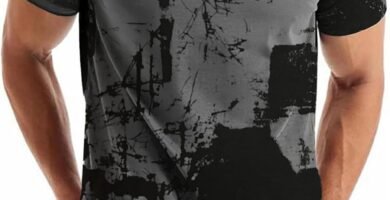 comefohome Mens T-Shirts Graphic Fashion Tshirt UK Casual Short Sleeve Tee Tops Hipster Hip Hop T Shirts Cool Shirt