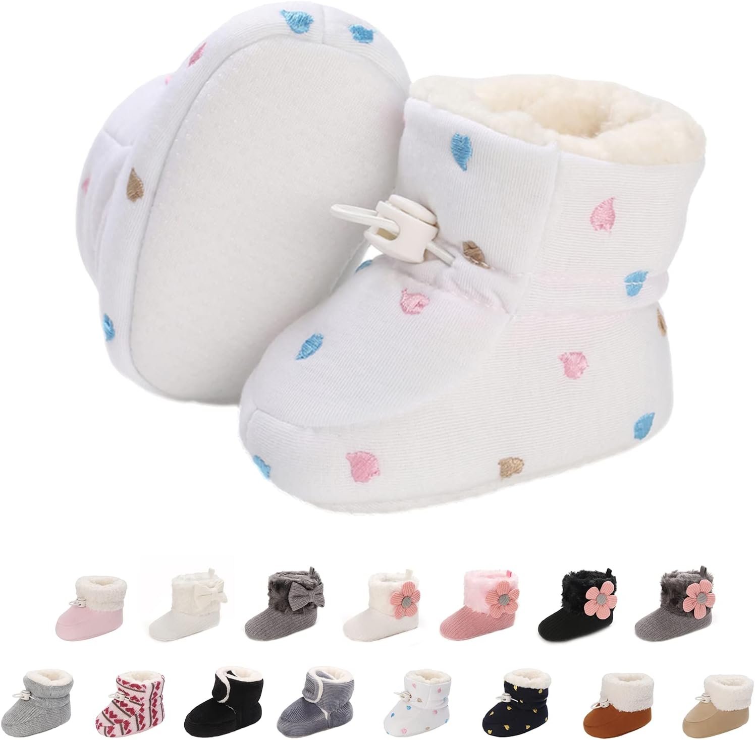 outfit spring Baby Winter Warm Fleece Bootie, Newborn Non-Slip Soft Sole Winter Shoes Sock Shoes Cute Adjustable Crawling Shoes Prewalker Boots for Girls Boys Toddler 0-18 Months outfit spring Baby Winter Warm Fleece Bootie, Newborn Non-Slip Soft Sole Winter Shoes Sock Shoes Cute Adjustable Crawling Shoes Prewalker Boots for Girls Boys Toddler 0-18 Months