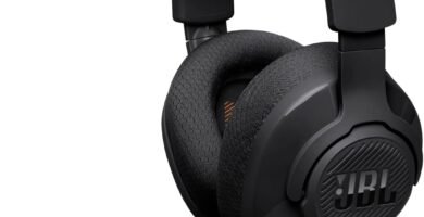 JBL Quantum 360 Wireless Over-Ear Gaming Headphones with 2.4GHz/Bluetooth Dual Wireless Connection, 22H Battery, Multiplatform Compatible, Detachable Mic with Mute Option, in Black