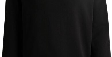 BOSS Mens Westart Cotton-terry regular-fit sweatshirt with logo patch