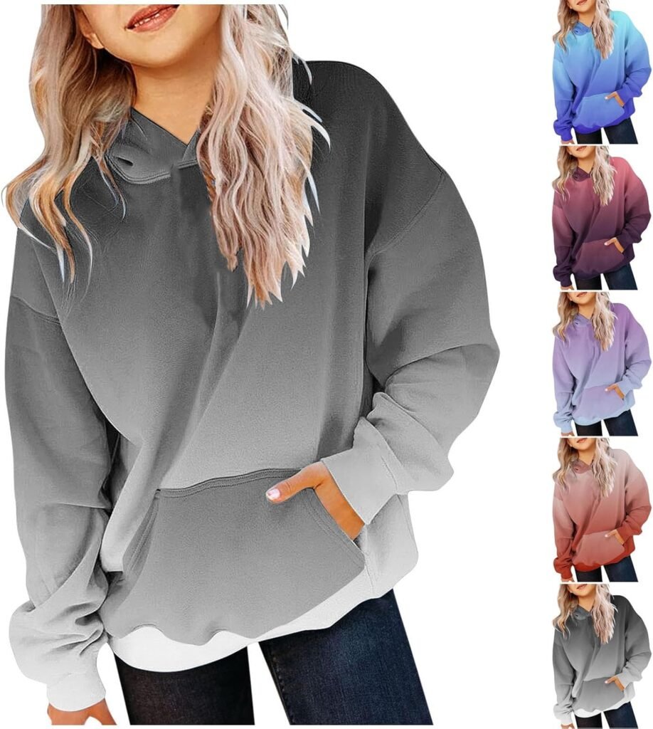 Girls Hoodies Boys Hoodies Casual Long Sleeve Oversized Sweatshirt Cute Fleece Pocket Jumpers Tops Gradient Color Sportswear Activewear Girls Hoodies Boys Hoodies Casual Long Sleeve Oversized Sweatshirt Cute Fleece Pocket Jumpers Tops Gradient Color Sportswear Activewear