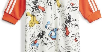 adidas x Disney Mickey Mouse Bodysuit, Cotton, Multicolour