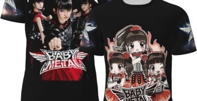 Baby*Metal T-Shirt Ba*nd Soft Black T Shirt Short Sleeve Casual Tshirt for Men Teens Boys Crew Neck Tee Fans Merch Tops