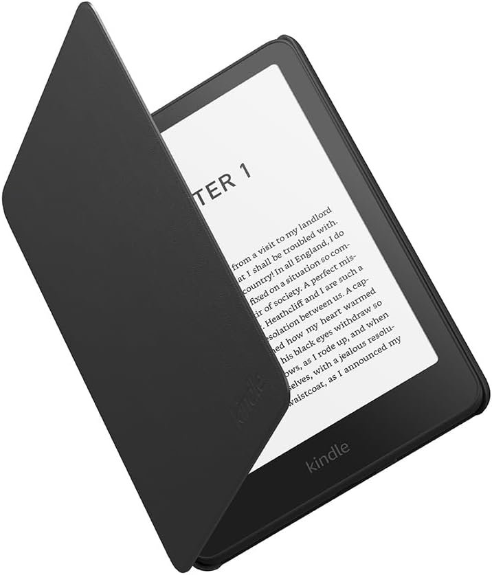 All-new Amazon Kindle Paperwhite and Amazon Kindle Colorsoft Signature Edition Case, Lightweight and Foldable Protective Cover – Plant-Based Cover