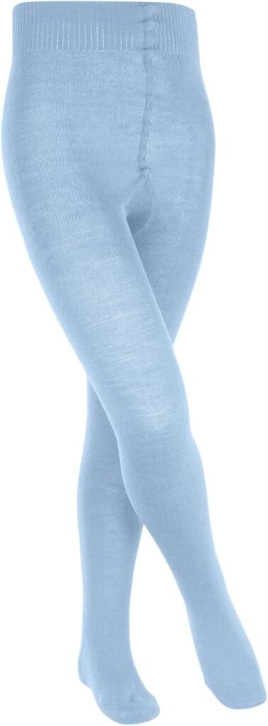 FALKE Unisex Kids Comfort Wool Tights Breathable Climate-Regulating Odour-Neutralising Thick Warm Hard-Wearing Inner Layer Soft On Skin For Everyday Life And School 1 Pair