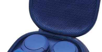 L LTGEM Hard Case for Sony soundcore Anker JBL Bose KVIDIO Rebocico DOQAUS Noise Cancelling Bluetooth Headphone – Portable Travel Bag (Case Only)