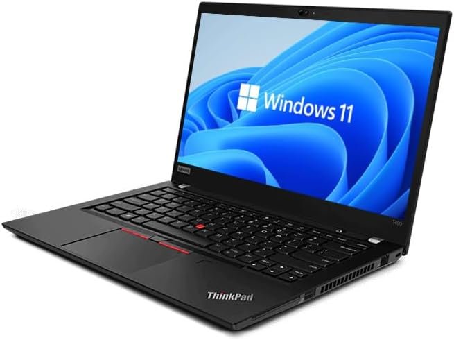 Lenovo ThinkPad T490 Windows 11 Ultrabook – 14″ Full HD Intel Core i7-8565U 16GB 512GB SSD HDMI WebCam WiFi PC Laptop (Renewed)