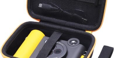 LTGEM Hard Case for Photo Printer Camera Compatible with KODAK Mini 2 ERA 4PASS / Smile+2-in-1 Digital Instant Print Camera with Shoulder Strap (Black + Orange Edge) LTGEM Hard Case for Photo Printer Camera Compatible with KODAK Mini 2 ERA 4PASS / Smile+2-in-1 Digital Instant Print Camera with Shoulder Strap (Black + Orange Edge)