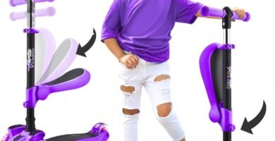 Hurtle, 3 Wheel Try Scooter for Kids – Ages 2-12, Kids Scooter, Boys & Girls Scooter, w/ Flip-able Seat, Scooter for 2+ Year Old, Foldable Kick Toddler Scooter, Flashing Lights, Adjustable Height Hurtle, 3 Wheel Try Scooter for Kids – Ages 2-12, Kids Scooter, Boys & Girls Scooter, w/ Flip-able Seat, Scooter for 2+ Year Old, Foldable Kick Toddler Scooter, Flashing Lights, Adjustable Height
