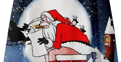 Long Sleeve Outfit for Man Fall Winter Crew Neck Sweater Holiday Christmas Funny Outfits Sweatshirt Mens 2024