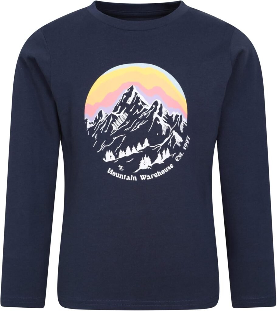 Mountain Warehouse Snowy Mountain Kids Long Sleeve Top