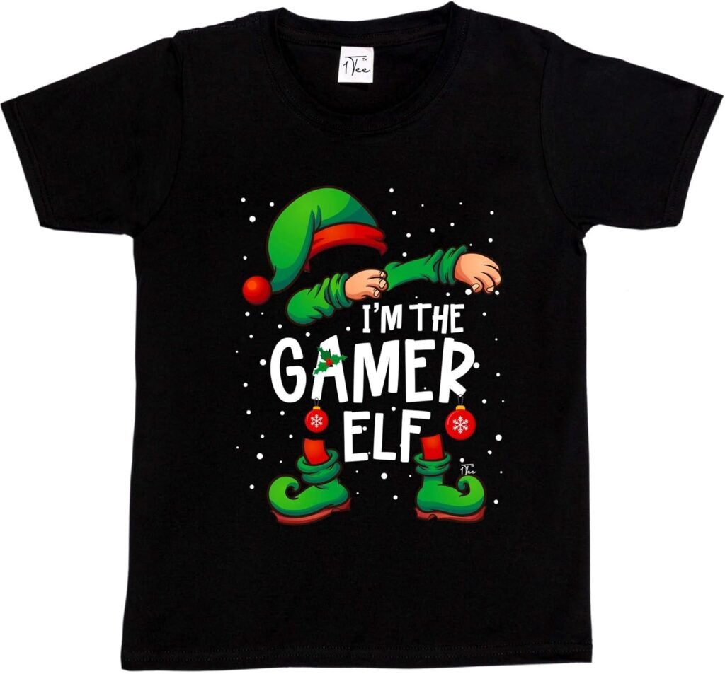 1Tee Boys I’m The Gamer Elf! T-Shirt