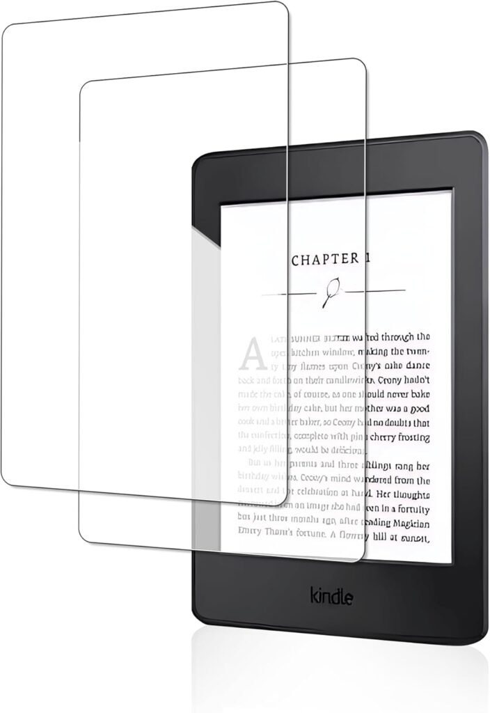 (2 Pack) Screen Protector for All-New Kindl_e Paperwhite(2024 release 12 Generation) New 7″ and Colorsoft Signature Edition 2024 Tempered Glass Film Guard, Hd Tempered GlassScratch,Anti-Fingerprint