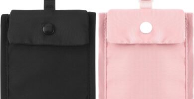 2 Pcs Travel Bra Wallet for Women, Hidden Undercover Travel Bra Wallet, Washable Bra Wallet, Secret Stash Pocket for Credit Cards, Money, Valuables with Adjustable Elastic Strap (Pink, Black) 2 Pcs Travel Bra Wallet for Women, Hidden Undercover Travel Bra Wallet, Washable Bra Wallet, Secret Stash Pocket for Credit Cards, Money, Valuables with Adjustable Elastic Strap (Pink, Black)