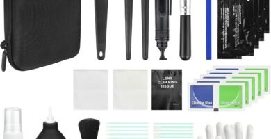 20-in-1 Professional Camera Cleaning Kit, DSLR Camera Cleaning Accessories with Storage Box, Lens Cleaner, Lens Brush, Air Blower, Lens Cleaning Pen, Cleaning Cloth, Cleaning Swabs, Gloves