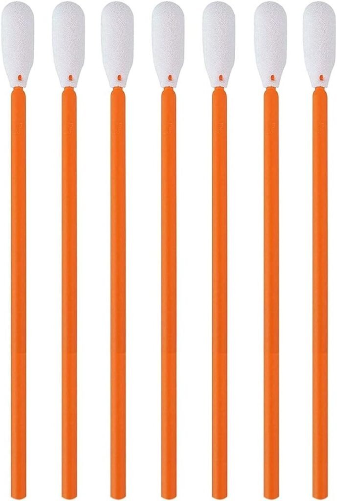 200 Pieces Foam Cleaning Swab Sticks Foam Tip Cleaning Swabs Sponge Stick for Inkjet Printer, Print Head, Camera, Optical Lens, Optical Equipment. 200 Pieces Foam Cleaning Swab Sticks Foam Tip Cleaning Swabs Sponge Stick for Inkjet Printer, Print Head, Camera, Optical Lens, Optical Equipment.