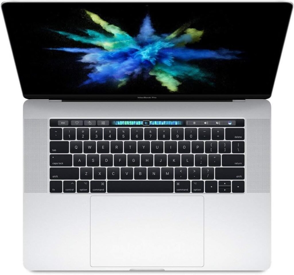 2017 Apple MacBook Pro with 2.9GHz Intel Core i7 (15-inch, 16GB RAM 512GB SSD) Silver (Renewed)