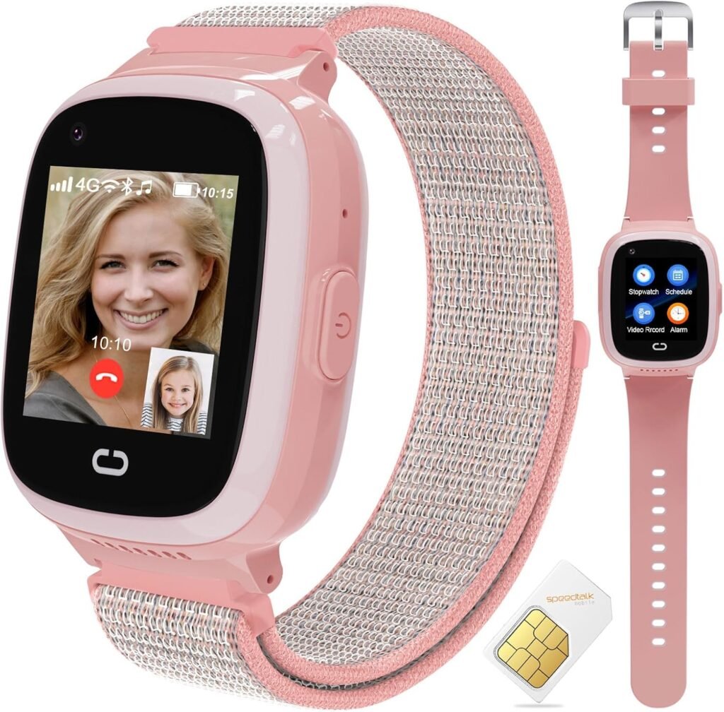 4G Smartwatches – Smart Watch for Kids with Bluetooth Music WiFi Video Phone Call SOS Pedometer Camera School Mode, Birthday Toy Gifts for Kids Teens Boys Girls 4G Smartwatches – Smart Watch for Kids with Bluetooth Music WiFi Video Phone Call SOS Pedometer Camera School Mode, Birthday Toy Gifts for Kids Teens Boys Girls