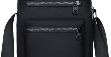 A-QMZL Shoulder Bag Men’s Crossbody Bag Large Capacity Messenger Bags Nylon Man Bag Casual Handbag Side Satchel with Multiple Pockets for Working HikingTraveling (Black 1) A-QMZL Shoulder Bag Men’s Crossbody Bag Large Capacity Messenger Bags Nylon Man Bag Casual Handbag Side Satchel with Multiple Pockets for Working HikingTraveling (Black 1)