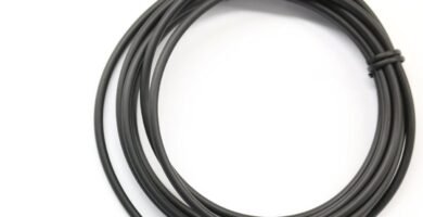 ABLET 200cm Gold Plated Design 3.5mm to 2.5mm Male Car Auxiliary Cable Cord Headphone audio Cable Compatible with Bose headphone, for JBL headphone, Smartphone Tablet MP3 Player Black