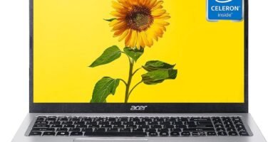 acer Aspire Slim Laptop for Business Student, 15.6″ FHD Display, Intel Celeron N Series Processor, 12GB RAM 256GB SSD, WiFi, Webcam, RJ-45, USB Type-A&C, Windows 11, 1-Year Microsoft 365 +Mousepad acer Aspire Slim Laptop for Business Student, 15.6″ FHD Display, Intel Celeron N Series Processor, 12GB RAM 256GB SSD, WiFi, Webcam, RJ-45, USB Type-A&C, Windows 11, 1-Year Microsoft 365 +Mousepad