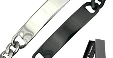 AJ LONDON™ BOYS Identity Bracelet ENGRAVED PERSONALISED FREE, Gift Boxed AJ LONDON™ BOYS Identity Bracelet ENGRAVED PERSONALISED FREE, Gift Boxed