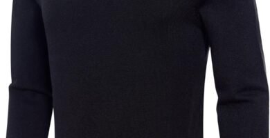 ALISISTER Mens Knitted Turtleneck Long Sleeve Turtle Neck Tops Roll Neck Jumpers High-Neck Sweater Slim Fit Pullover