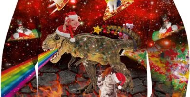 ALISISTER Ugly Christmas Jumper 3D Printed Xmas Pullover Sweatshirt Funny Long Sleeve Sweater T-Shirt for Men S-3XL ALISISTER Ugly Christmas Jumper 3D Printed Xmas Pullover Sweatshirt Funny Long Sleeve Sweater T-Shirt for Men S-3XL