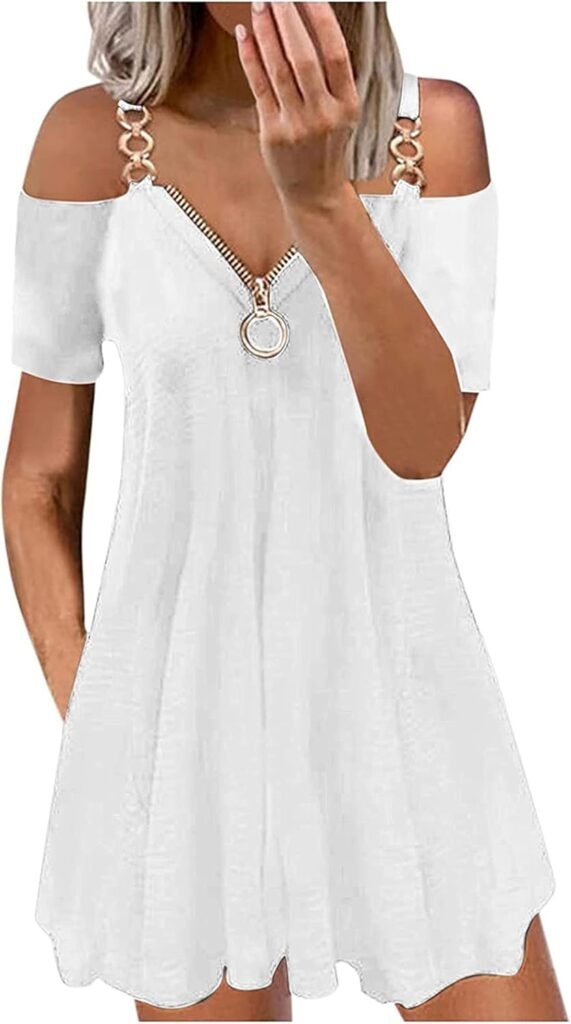 AMhomely Women Dresses Sale Ladies Casual Zipper Printing V-Neck Strapless Sexy Sling Short Dress UK Size Evening Gowns Work Maxi Dress Party Elegant AMhomely Women Dresses Sale Ladies Casual Zipper Printing V-Neck Strapless Sexy Sling Short Dress UK Size Evening Gowns Work Maxi Dress Party Elegant