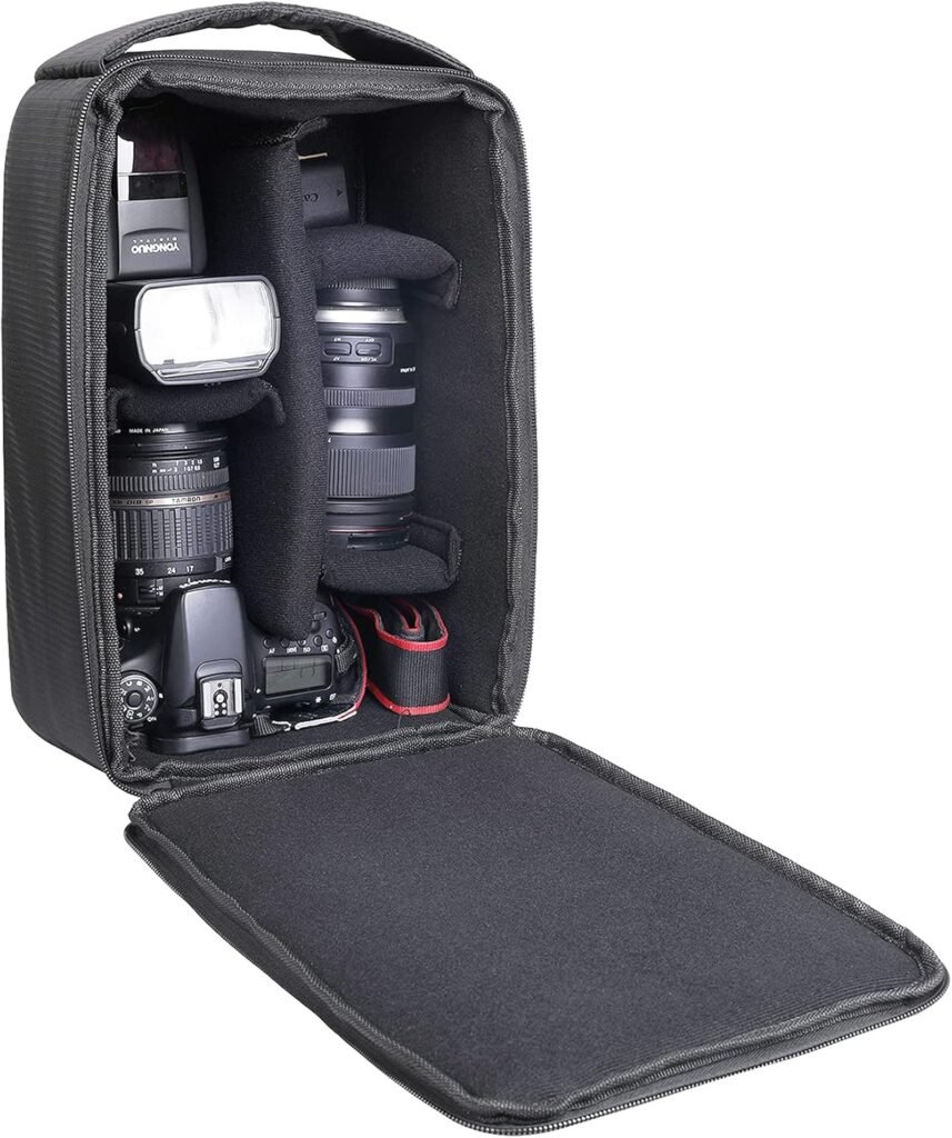 AYVANBER Roomy Camera Protective Bag Insert Waterproof Lens Pouch Shockproof DSLR SLR Carrying Case with Thicken Partition Padded Liner for Sony Canon Nikon Camera Flash Light & Accessories AYVANBER Roomy Camera Protective Bag Insert Waterproof Lens Pouch Shockproof DSLR SLR Carrying Case with Thicken Partition Padded Liner for Sony Canon Nikon Camera Flash Light & Accessories