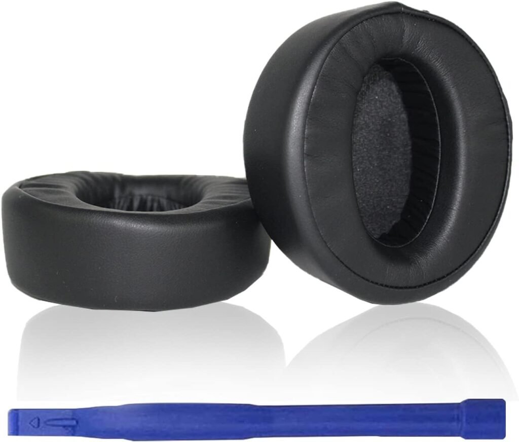 Adhiper Earpad Replacement MDR-XB950B1 Earpad Earmuffs Ear Pads and Earmuff Repair Part is Compatible for Sony MDR-XB950BT / MDR-XB950N1 / MDR-XB950B1 / MDR-XB950AP / MDR-XB950 Headphones (Black)