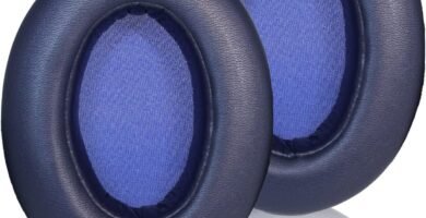 Adhiper WH-XB910N Protein Leather Memory Foam Ear Pads (Blue), Compatible with Sony Headphones