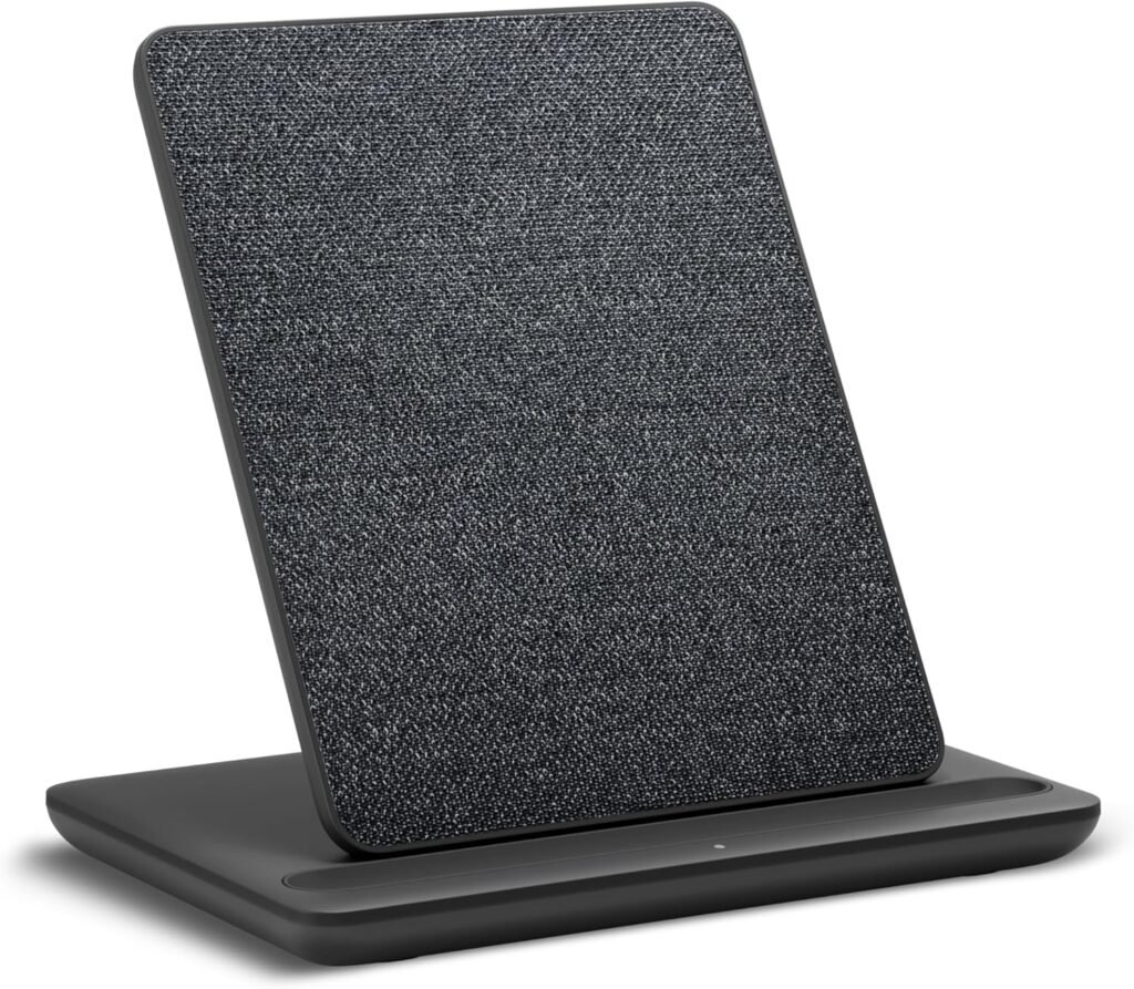 All New, Made for Amazon, Wireless Charging Dock for Kindle Paperwhite Signature Editions (2022 & 2024 releases) and Kindle Colorsoft Signature Edition (2024 release)