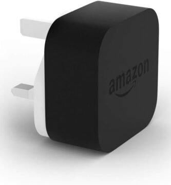 Amazon 9W PowerFast Original OEM USB Charger and Power Adaptor for Kindle E-readers, Fire Tablets and Echo Dot