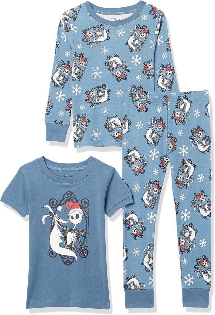 Amazon Essentials Disney | Marvel | Star Wars Unisex Kids’ Snug-Fit Cotton Pyjama Sleepwear Sets, Multipacks Amazon Essentials Disney | Marvel | Star Wars Unisex Kids’ Snug-Fit Cotton Pyjama Sleepwear Sets, Multipacks