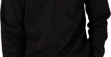 Amazon Essentials Men’s Long-Sleeved Quarter-Zip Fleece Sweatshirt