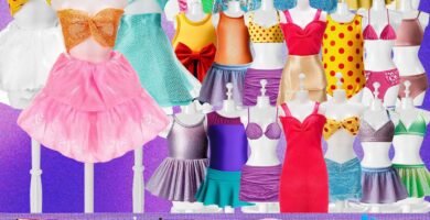 Anpro 650+ Pcs Fashion Designer Kit for Girls with 2 Mannequins, DIY Arts & Crafts Kit for Girls, Doll Clothes Making Sewing Kit- Teen Girls Kids Birthday Gift Present Age 6-12+ Anpro 650+ Pcs Fashion Designer Kit for Girls with 2 Mannequins, DIY Arts & Crafts Kit for Girls, Doll Clothes Making Sewing Kit- Teen Girls Kids Birthday Gift Present Age 6-12+