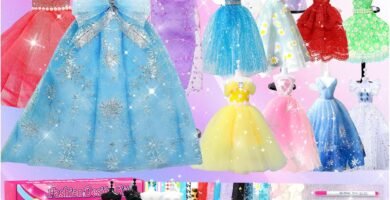 Audasi 800+ Fashion Designer Kit for Girls, DIY Arts and Crafts Kit Learning Sewing Toys with 5 Mannequins Sewing Kit for Kids Doll Clothes Making Sewing Kit Teen Girls Kids Birthday Gift Present Audasi 800+ Fashion Designer Kit for Girls, DIY Arts and Crafts Kit Learning Sewing Toys with 5 Mannequins Sewing Kit for Kids Doll Clothes Making Sewing Kit Teen Girls Kids Birthday Gift Present