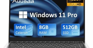 Auusda Laptop 14.1 inch Windows 11 Notebook, 8GB LPDDR4 and 512GB SSD, Full HD 1920 * 1080 IPS 100% sRGB Display, Intel J4105 Quad-Core,USB 3.0, 5GHz WIFI, Upgradeable Storage to 3TB, A146G, Silver Auusda Laptop 14.1 inch Windows 11 Notebook, 8GB LPDDR4 and 512GB SSD, Full HD 1920 * 1080 IPS 100% sRGB Display, Intel J4105 Quad-Core,USB 3.0, 5GHz WIFI, Upgradeable Storage to 3TB, A146G, Silver