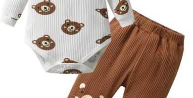 Baby Clothes 3pcs Set Baby Boys Clothes Outfit Long Sleeve Print Top + Pants