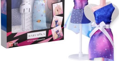 Bandai Harumika Deluxe Designer Set, Cosmic Kawaii Theme, Craft Set, Create Your Own Fashion Without Needle and Thread, 40432 Bandai Harumika Deluxe Designer Set, Cosmic Kawaii Theme, Craft Set, Create Your Own Fashion Without Needle and Thread, 40432
