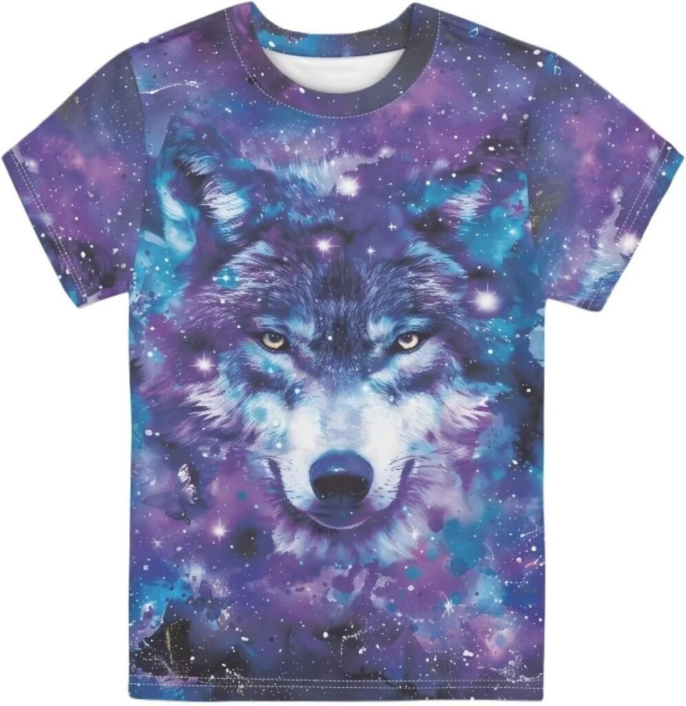 Biyejit Kids T-Shirts Short Sleeve Fashion Clothes for Boys Girls Students Youth Size 3-16 Years Biyejit Kids T-Shirts Short Sleeve Fashion Clothes for Boys Girls Students Youth Size 3-16 Years