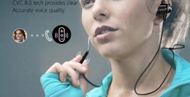 Bluetooth Headphones, Wireless Bluetooth Earphones, Bluetooth Earbuds with CVC 8.0 Built-in Microphone, 20 Hours Use Time, IPX7 Waterproof, Bluetooth Sports Headphones (BLACK) Bluetooth Headphones, Wireless Bluetooth Earphones, Bluetooth Earbuds with CVC 8.0 Built-in Microphone, 20 Hours Use Time, IPX7 Waterproof, Bluetooth Sports Headphones (BLACK)