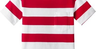 Boys Girls Cotton Short Sleeve Striped T-Shirts Kid Tee Age 4T 5 6 7 8 9 10 11 12 Crew Neckline Shirt