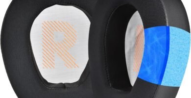 Buziba Cooling Gel Earpads Replacement Ear Pads for JBL Quantum ONE Q1 Noise Cancelling Headphones Earpads Cushions Memory Foam Ice Earmuffs